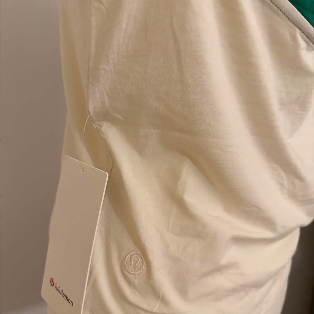 Lululemon Athletica Cream and Green Tank Top - Picture 5 of 5
